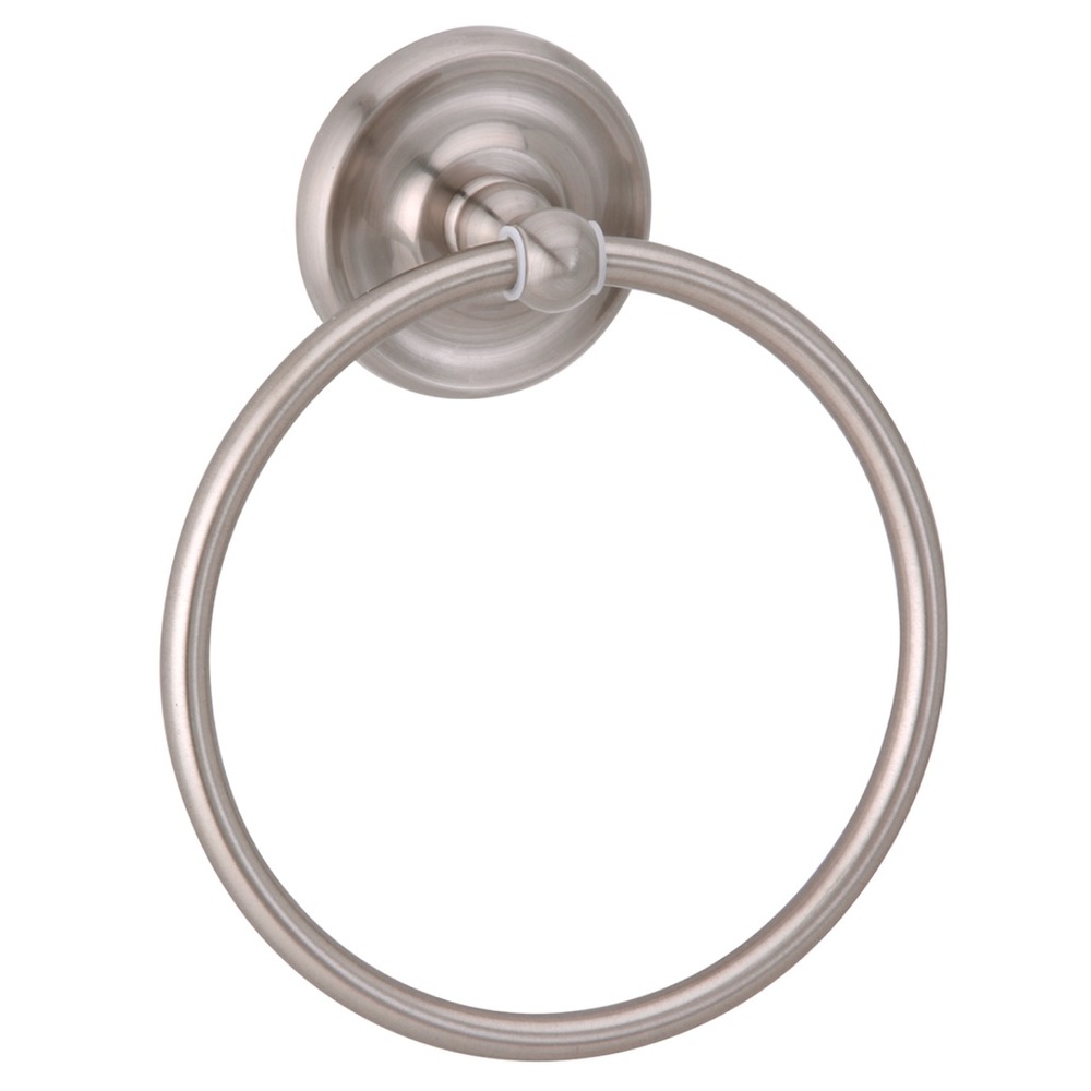 NEW Satin Nickel Towel Ring by Maxwell
